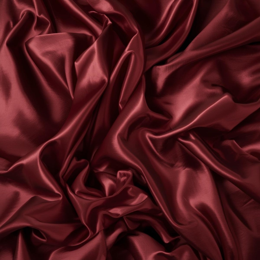 Jedwabna poszewka na kołdrę 160x200 cm z suwakiem satynowa Bordowa